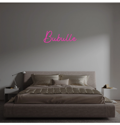 Custom text: Bubulle