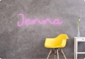 Custom text: Jenna