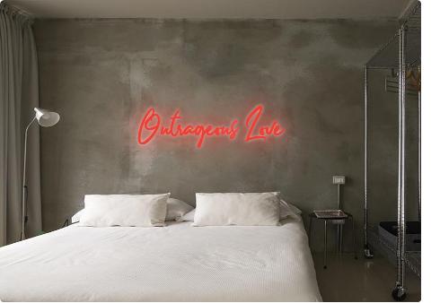 Custom order: Outrageous Love