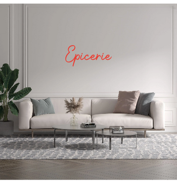 Custom text: Epicerie