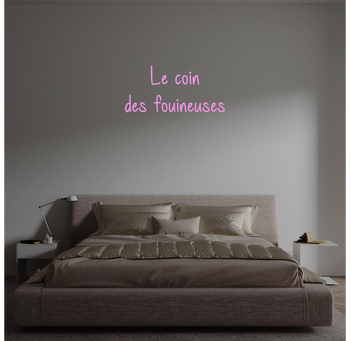 Custom text: Le coin
des fouineuses