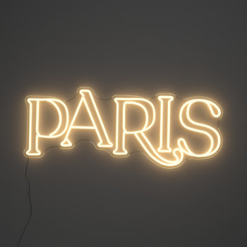 Paris, signe en néon LED