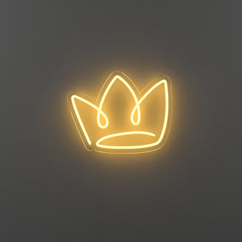 The Crown - signe en néon LED