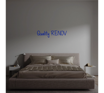 Custom text: Quality RENOV
