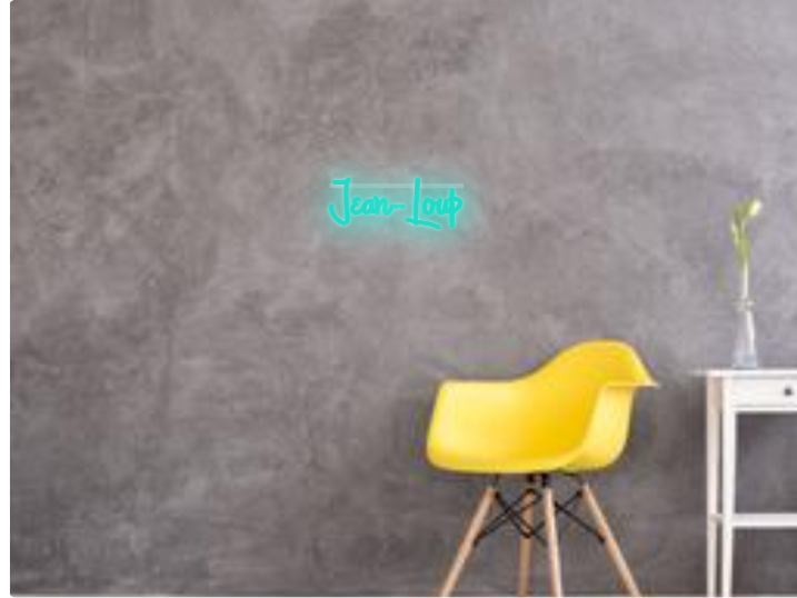 Custom text: Jean-Loup