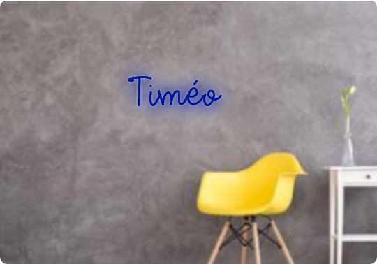 Custom text: Timéo