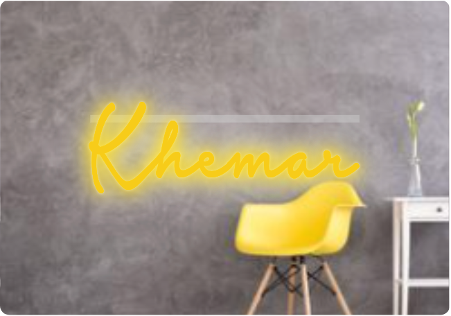 Custom text: Khemar