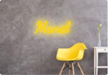 Custom text: Manel