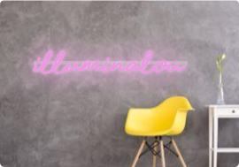 Custom text: illuminalou