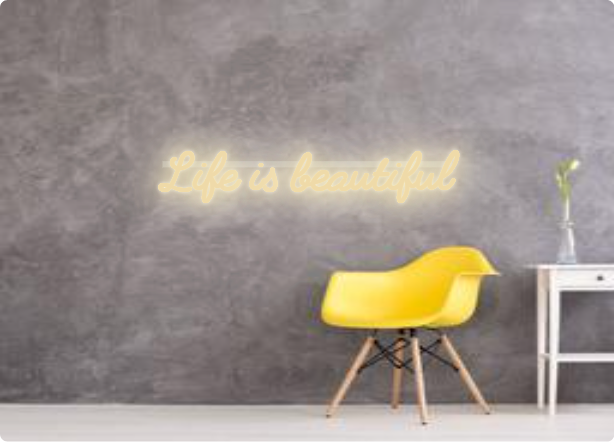 Custom order: Life is beautiful