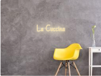 Custom text: La Cuccina