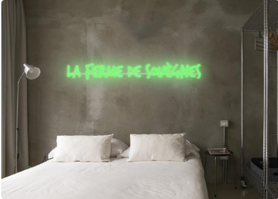 Custom text: La Ferme de Souègnes