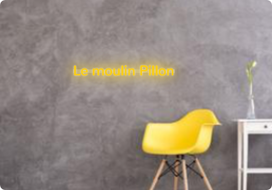 Custom text: Le moulin Pillon