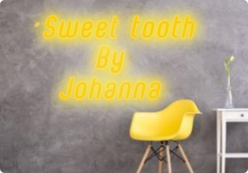 Custom text: ´Sweet tooth 
      By
 Johanna