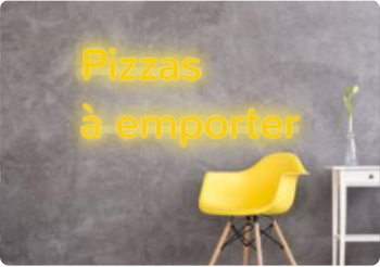 Custom text: Pizzas
à emporter