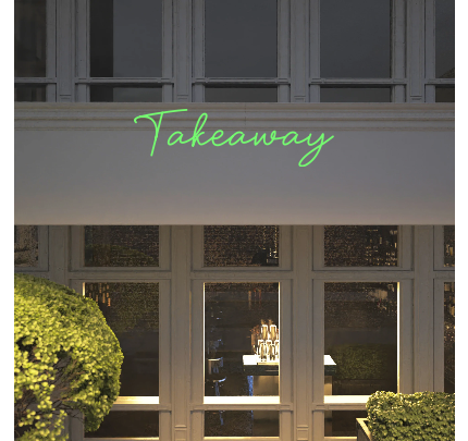 Custom text: Takeaway