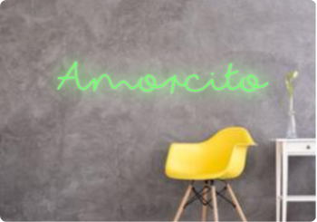 Custom text: Amorcito