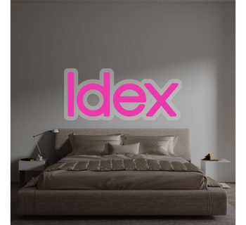 Custom text: Idex