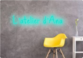 Custom text: L’atelier d’Ana