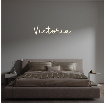 Custom text: Victoria