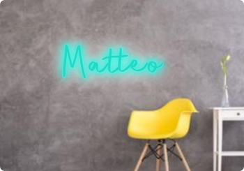 Custom text: Matteo