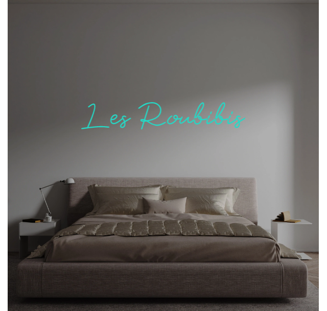 Custom text: Les Roubibis