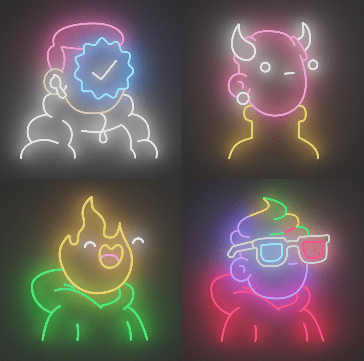 Custom LED Neon Doodles