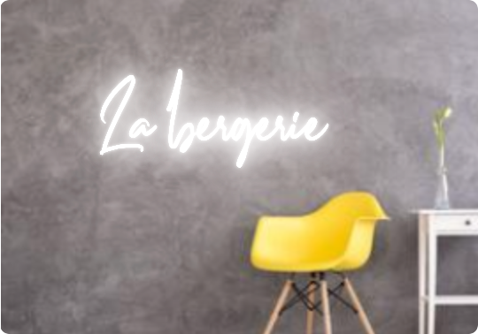 Custom text: La bergerie