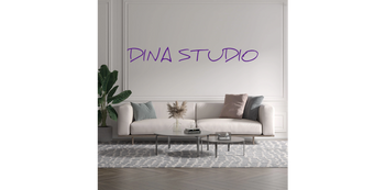 Custom text: DINA STUDIO