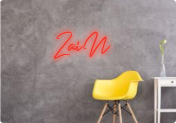 Custom text: ZaiN