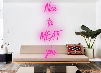 Custom order: Nice
to 
MEAT
you