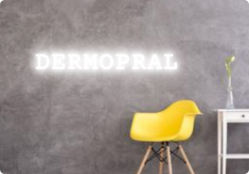 Custom text: DERMOPRAL