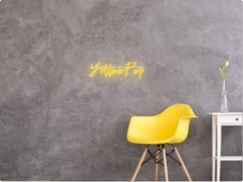 Custom text: YellowPop