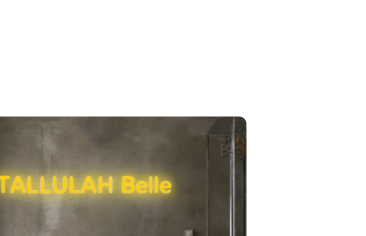 Custom text: TALLULAH Belle