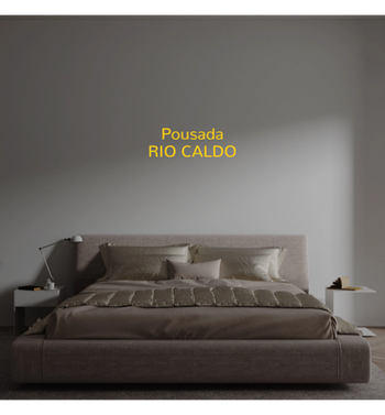 Custom text: Pousada
RIO CALDO
