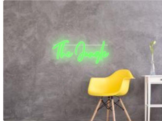 Custom text: The Jungle