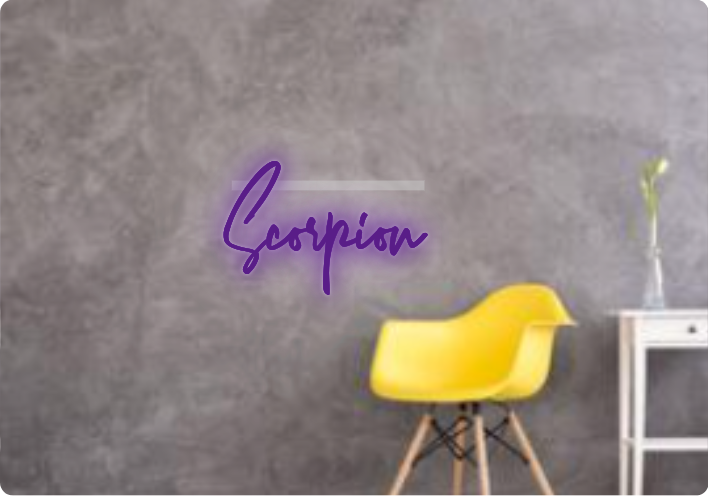 Custom text: Scorpion