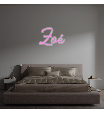 Custom text: Zoé