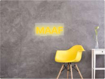 Custom text: MAAF