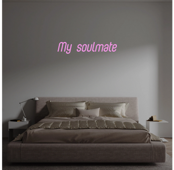 Custom text: My soulmate