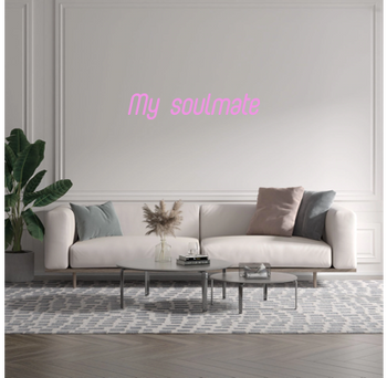 Custom text: My soulmate