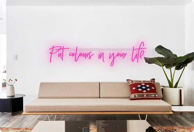 Custom order: Put colours in your life