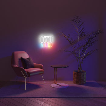 Good Vibes by Joanna Behar - Signe en néon LED