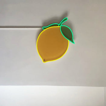 Lemon - signe en néon LED