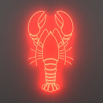 Lobster - signe en néon LED