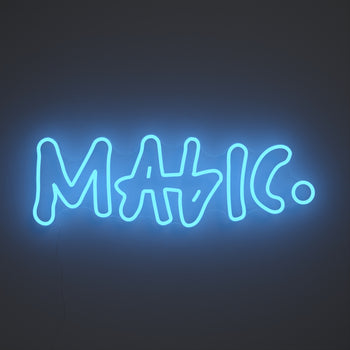 Magic by Gregory Siff, signe en néon LED