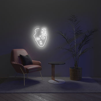 Handsome by Gregory Siff, signe en néon LED