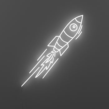 Rocket by André Saraiva - Signe en néon LED