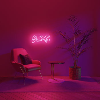 Sexy by Gregory Siff, signe en néon LED