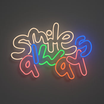 Smile Always by Vic Garcia - Signe en néon LED